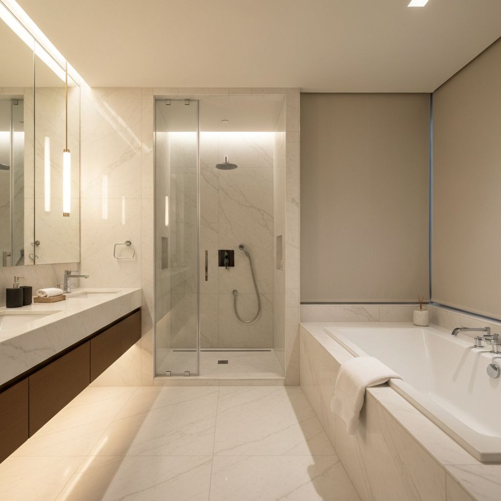 Salle de bain luxe