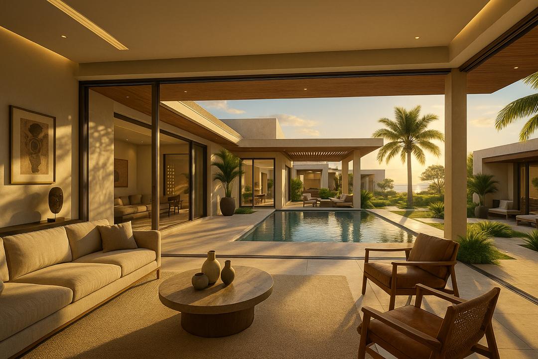 Serene Horizons - Int\u00E9rieur villa de luxe