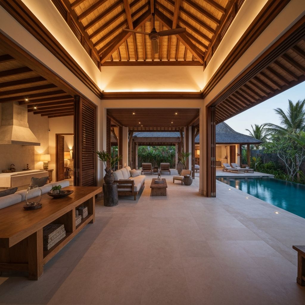 Serene Horizons - Int\u00E9rieur villa de luxe