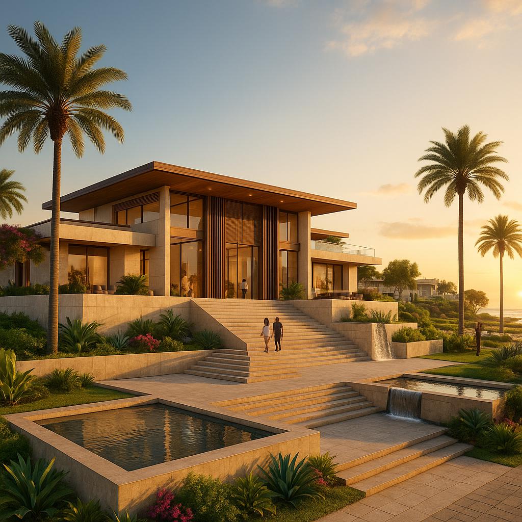 Villa contemporaine de Serene Horizons